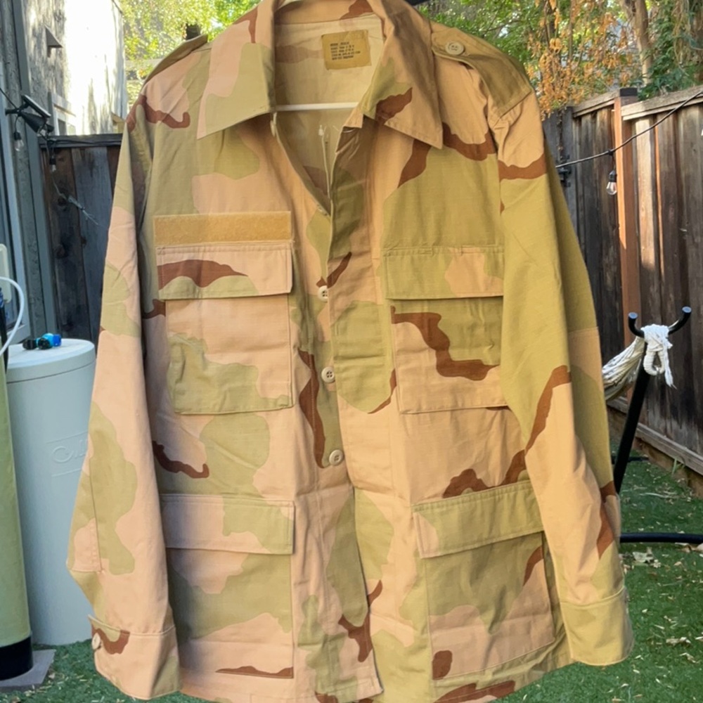 Military Surplus Desert Camo Jacket